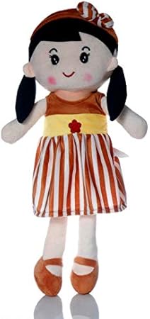 Babyjoys Premium Quality Stuffed Cuddly Soft Toy/Plush Doll for Girls of Age 1 Year and Above Brown
