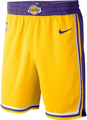 Men's Los Angeles Gold 2018/19 Icon Edition Swingman Shorts