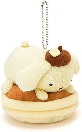 Amazon ポムポムプリン マスコットホルダー ホットケーキ ぬいぐるみ おもちゃ