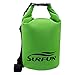 Surfun® Waterproof Dry Bag Dry Sack with Shoulder Strap for Camping Kayaking Hiking Boating Rafting Swimming Fishing Snowboarding Backpacking and Floating