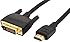 AmazonBasics HDMI to DVI Adapter Cable - 10 Feet (Latest Standard)