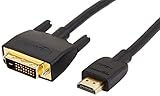 AmazonBasics HDMI to DVI Adapter Cable - 10 Feet (Latest Standard)