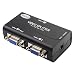 VGA Splitter 2 Port USB Powered Support 1920X1400 Resolution 250MHz Bandwidth for Screen Duplication primary