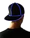 Light Up El Wire Hats (Blue)