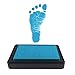ReignDrop Ink Pad For Baby Footprint & Handprint - Creates Impressive Long Lasting Keepsake Stamp for Infant & Kids. Smudge Proof, Easy to Wipe Off Skin, Safe & Gentle Acid Free(Sky Blue)