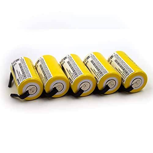 (5Pack) Sub C 1.2V 2000mAh NiCD SC Rechargeable Battery for Power Tools (with Tabs) Pricepulse