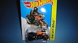 HOT WHEELS 2014 RELEASE BLACK AND ORANGE BMW K 1300 R MOTORCYCLE, HOT WHEELS BMW MOTORCYCLE DIE-CAST