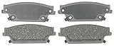 ACDelco 14D1020C Advantage Ceramic Rear Disc Brake Pad Set with Wear Sensor