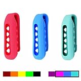 Colorful Replacement Clip Holder for Fitbit One Wireless Activity Plus Sleep Tracker (3PCS - ROYAL PINK&BLUE&TEAL)