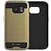 Slimtech Precision Series TPU Dual Layer Shock Absorbing Case for Samsung Galaxy S7 - Gold