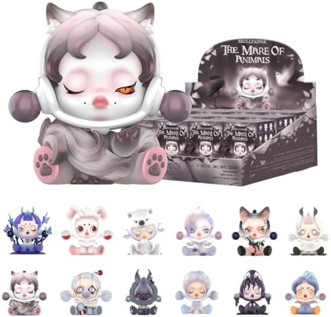 POP MART SKULLPANDA The Mare of Animals Series, 12PCs SKULLPANDA 
