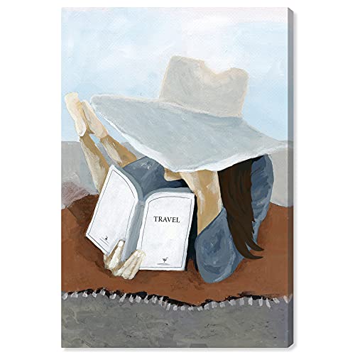 Oliver Gal Fashion and Glam Wall Art Canvas Prints 'Lets Travel The World' Trav…