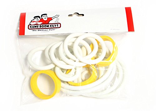 Game Room Guys Bally Time Zone Pinball White Rubber Ring Kit