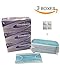 150 pcs- PREMIUM (3-ply) Disposable Earloop Face Masks - Medical Grade-- Bacterial Filtration Over 99.5%--- Surgical, Dental, Allergy, Cold & Flu Germ, Anti- Dust, Airplane Travel-BLUE- (FDA)