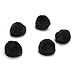 Bulk Buy: Darice DIY Crafts Acrylic Pom Poms Black 1 inch 40 pieces (6-Pack) 10177-90