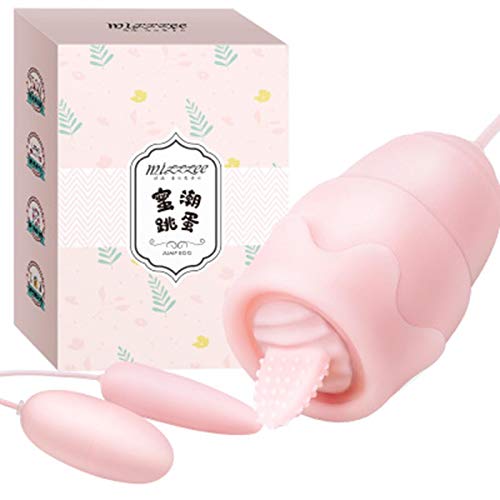 Jumping Toy for Woman Nipple Stimulator Tongue Lick Breast Enlarge Toys Recharge