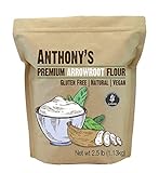 Anthony's Arrowroot Flour, 2.5lbs, Batch Tested Gluten Free, Non GMO