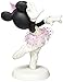 Precious Moments Disney Showcase Collection Tutu Cute Minnie Mouse Ballerina, Bisque Porcelain Figurine, 153705