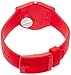 Swatch LR129 Ladies Roetli Red Silicone Strap Watch