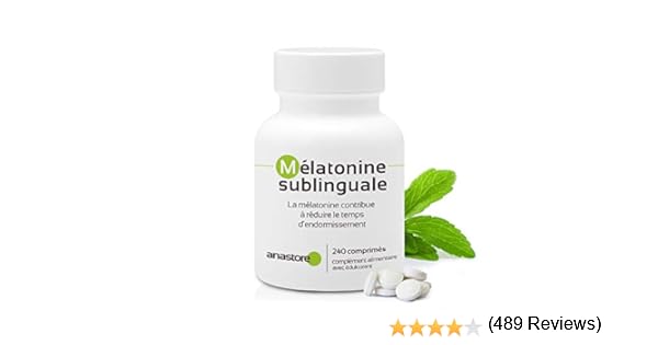 MELATONINA SUBLINGUAL | Pureza garantizada superior al 99% | 1.8 ...