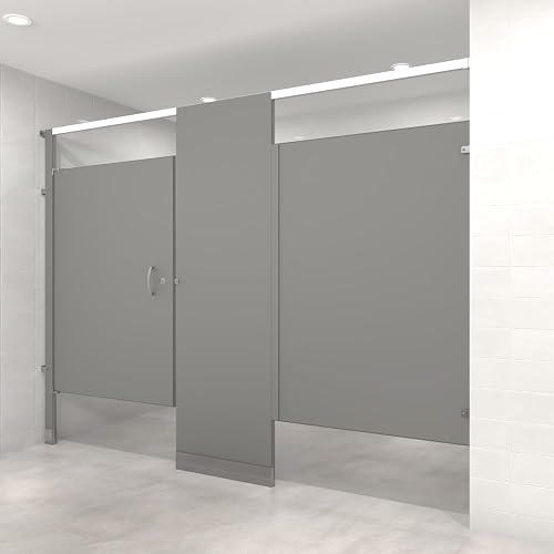 Hadrian Bathroom Partition - Powder Coated - Overhead Braced - Alcove ...