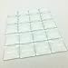 IGOGO 20 PCS Clear Glass Dome Tile Cabochon Clear 25x25mm 1