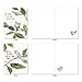The Best Card Company - 20 Blank Notes with Envelopes - All Occasion Animal Assortment (10 Designs, 2 Each) - Scripture Birds AM7108OCB-B2x10-NB