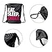 Cheerleading Sport Pack Cinch Sack | Eat Sleep Cheer | Black