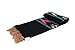 Open Road Goods Thick Charcoal/Black/Grey Mexican Yoga Blanket - Serape Fish Design - Handmade
