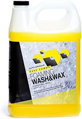 NEW Armour Car Care Professional Grade Foam Car Wash &amp; Wax, 1 Gallon (Lemon) MADE IN THE USA