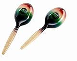 Meinl Percussion MWM1MC Traditional Wood Oval Maracas