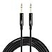 CableCreation 1/4'' TRS Cable 10ft, Pro Grade Instrument Guitar Cable,1/4 Inch 6.35mm Balanced Stereo Audio Cord for Bass,Keyboard,AMP,Speaker,Mixer,Studio Monitors,Yamaha Speaker/Receiver