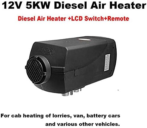 お買得 Clouday 軽油ヒーター Ffヒーター エアパーキングヒーター ディーゼル車用 5kw 低燃費 Lcdスクリーン リモコン付き エア ヒーター 船舶 トラック バン キャンピングカー バス等に大活躍 10l燃料タンク付き ブラック 24v Elegance 超格安一点