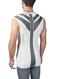 IntelliSkin Foundation V-Neck Tank (Large, White)