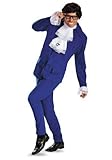 Disguise Deluxe Mens Austin Powers Plus Size Costume