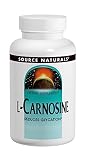 Source Naturals L-Carnosine 500mg, Reduces Glycation, 60 Tablets