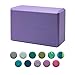 Gaiam Yoga Block – Supportive Latex-Free EVA Foam Soft Non-Slip Surface for Yoga, Pilates, Meditation, Purplethumb 1