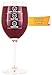 Whimsical Gift World Funny Wine Glass 19 Oz. With Emoji Faces (Don’t Even Ask, Good Day, Bad Day) | Novelty Gag Gifts for Men & Women | For Red & White Wine, Celebrations & Wine Tasting
