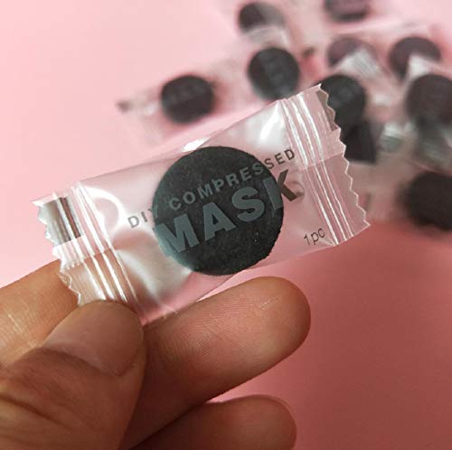 Boddenly Compressed Facial Mask Sheet Beauty DIY Disposable Mask Paper Natural Cotton Skin Care Wrapped Masks Normal Thick Compressed Facial Mask Dry Sheet Mask - Thumbnail 5