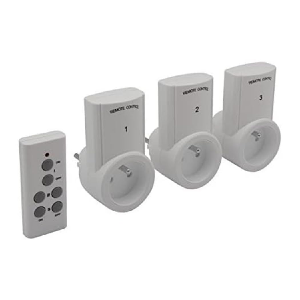 Velleman 7500-3N2 Remote Control Socket Set, Multi-Colour, Set of 25 Piece