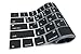 HRH Black Korean Language Touch Bar Keyboard Skin Silicone Cover for MacBook Pro with Touch Bar 13 Inch and 15 Inch(A2159/A1989/A1706,A1990/A1707) 2019 2018 2016 2017 Release USA Layout