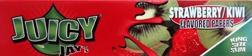 Juicy Jay's 'Strawberry Kiwi' King Size Flavored Papers - 6 Booklets by Trendz