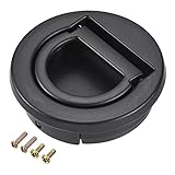 uxcell Flush Pull Ring Handle 40.5x11mm, Plane