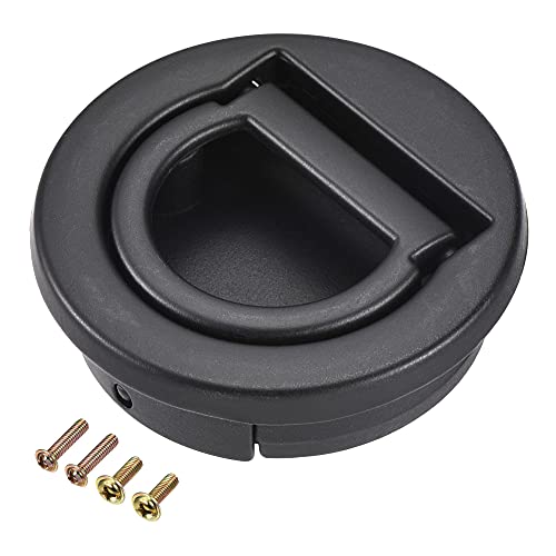 uxcell Flush Pull Ring Handle 40.5x11mm, Plane
