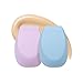 PONY EFFECT Pebble Blender Foundation Blending Sponge | #Powder Blue | Unique Edge-Cut Shape Cosmetic Sponge Applicator | K-Beauty