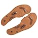 genmine Magnetic Foot Insoles Magnet Acupressure Shoe Inserts Foot Magnetic Therapy Massage Insoles Shoe / Boots Pads for Men Women Promote Blood Circulation Fatigue Relieve Shoe Pads (Large)