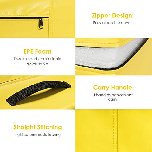 image for Giantex Incline Gymnastics Mat Wedge Folding and Non-Folding Gymnastic