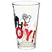 Zak Designs Disney Pint Glasses, 2 Count (Pack of 1), Mickey Mouse 2