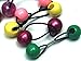 Tara Girls Twinbead Bubble Ponytail Holders - 12 Pcs.