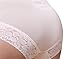 METWAY Women's 100% Mulberry New Silk L-Rise Lace Panties (X-Large, Mauve)